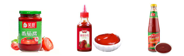 星火番茄醬灌裝封口機設備樣品展示